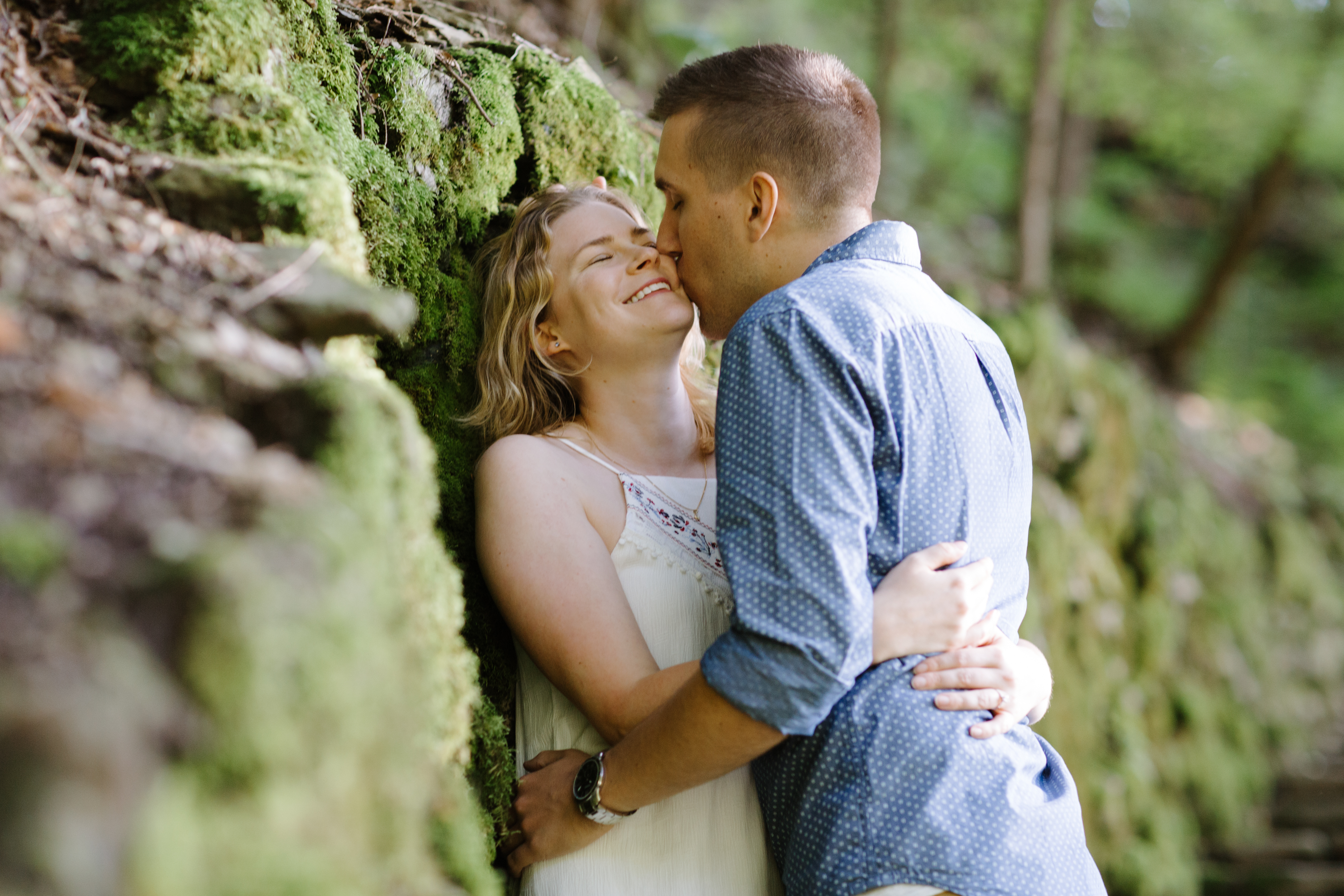 Syracuse NY Waterfall Engagement Session B.Fotographic68