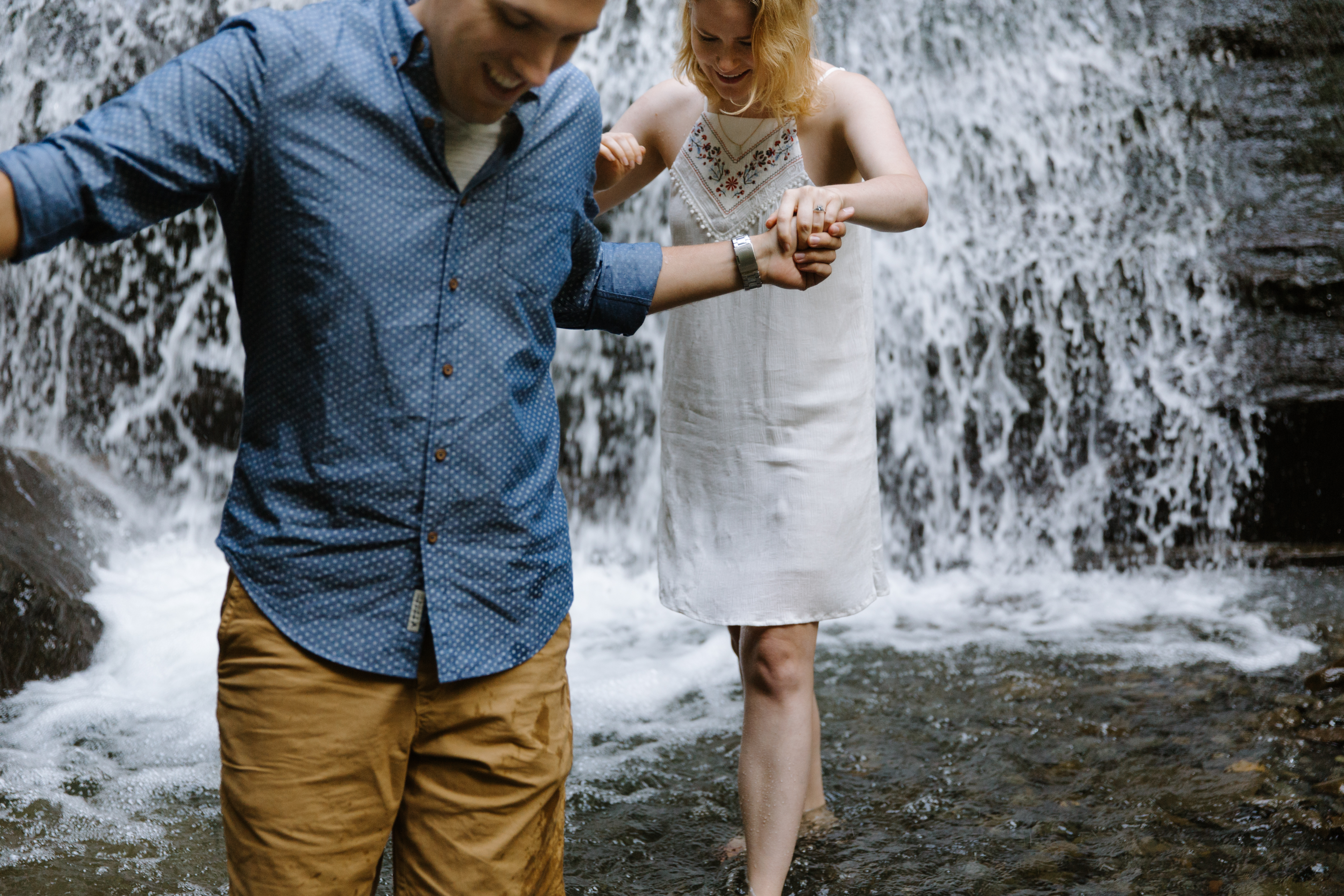 Syracuse NY Waterfall Engagement Session B.Fotographic116