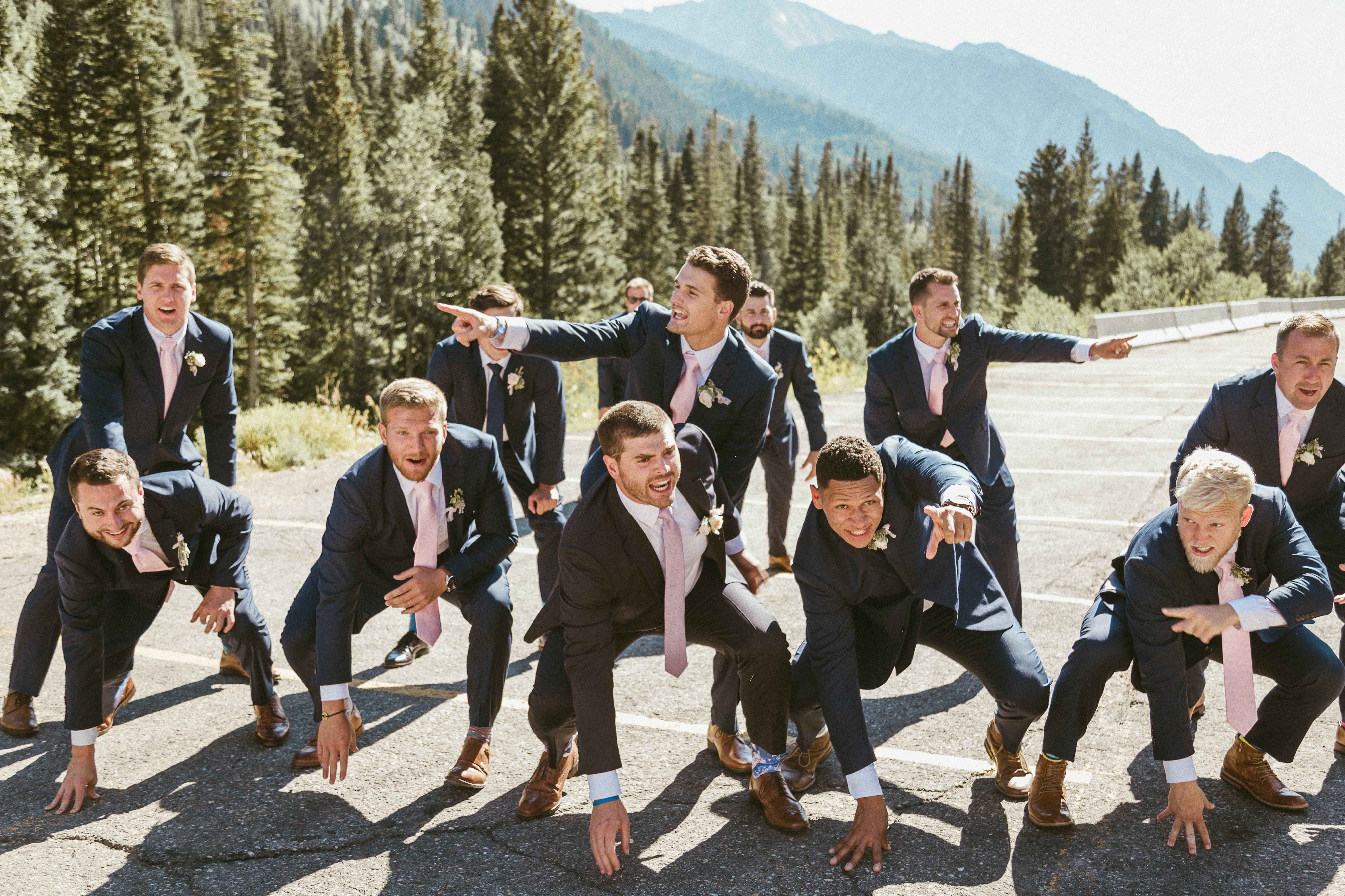 Groomsmen Wedding Suits Nordstrom Mountains Utah Photographer B.Fotographic1