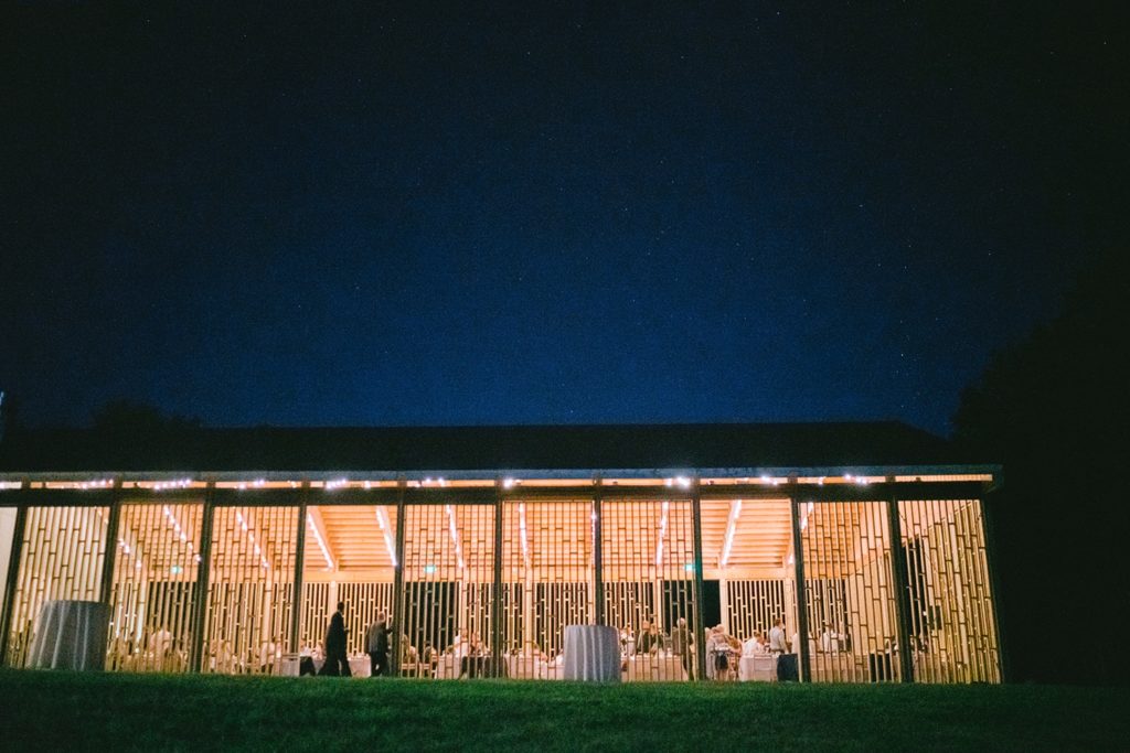 A wedding reception at Gather Greene.